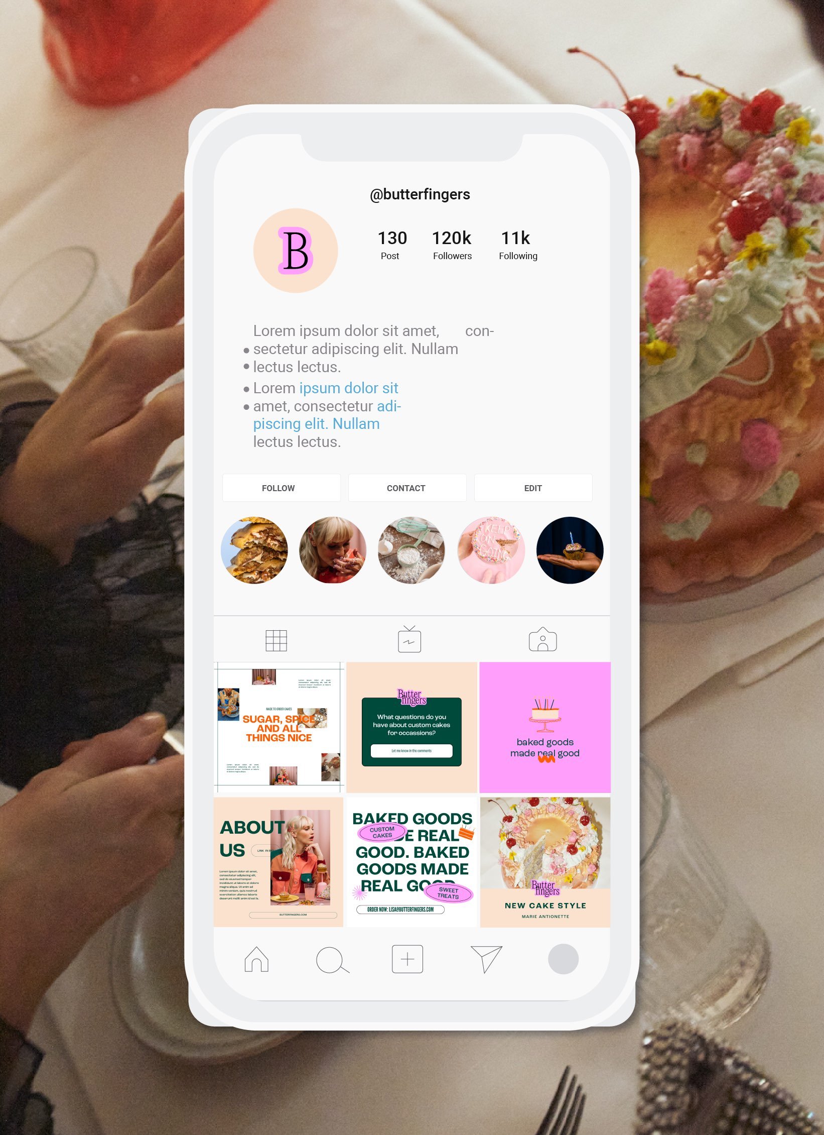 Butterfingers — Studio Evergreen Branding and  Design Studio